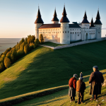 콜오브드래곤즈 신규 이벤트 참여 방법 - **Prompt:** A heavily fortified castle, reminiscent of ancient Russian kremlins, strategically posit...