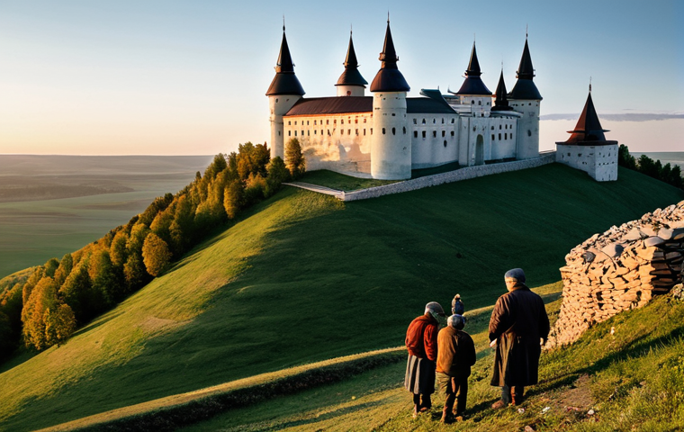 콜오브드래곤즈 신규 이벤트 참여 방법 - **Prompt:** A heavily fortified castle, reminiscent of ancient Russian kremlins, strategically posit...