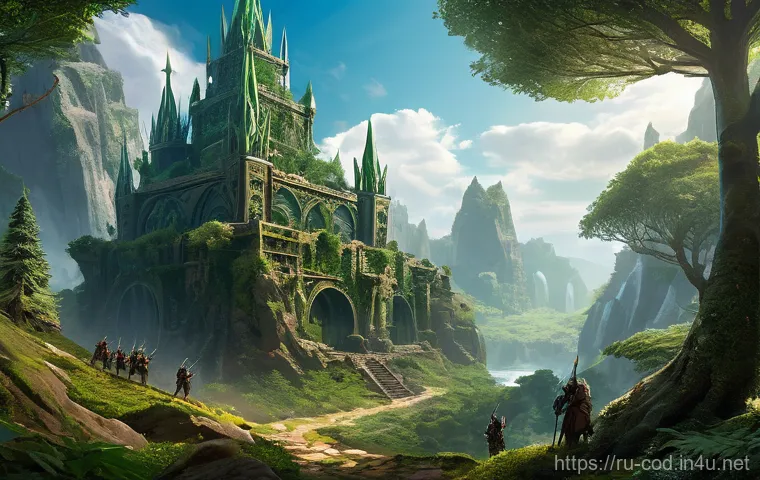 콜오브드래곤즈 초보자 가이드 - **"An epic fantasy scene depicting two distinct factions in a strategic standoff. On one side, elega...